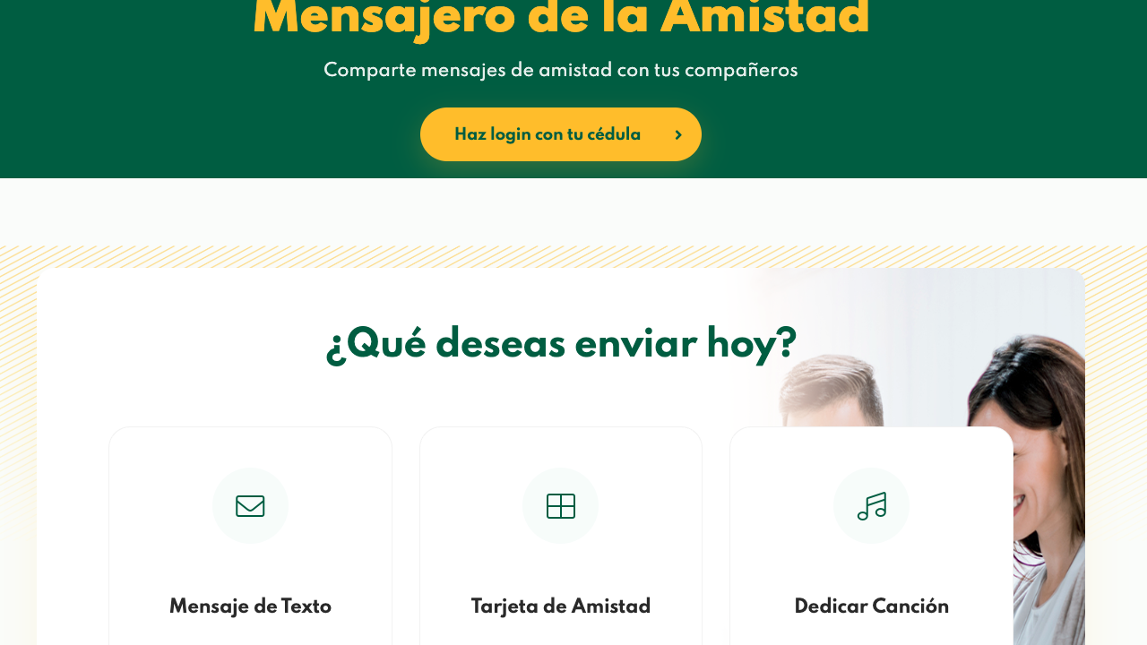 Mensajero de la Amistad